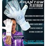 West Coast Goalkeeping Phantom Platinum Goalkeeper Gloves - Thumbnail 9 of 14