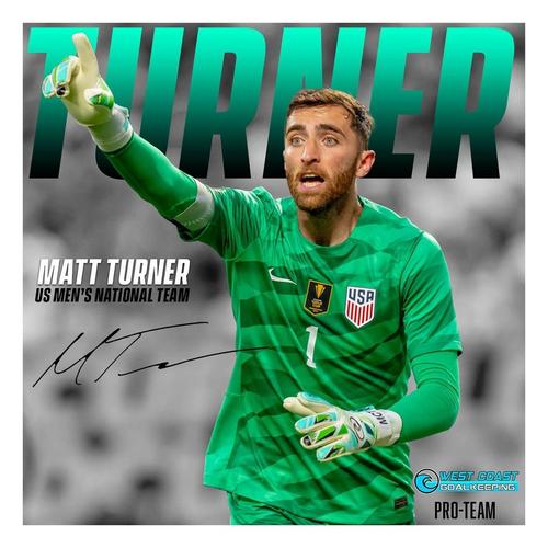West Coast AERO Turner Soccer Goalkeeper Gloves - Primary Image