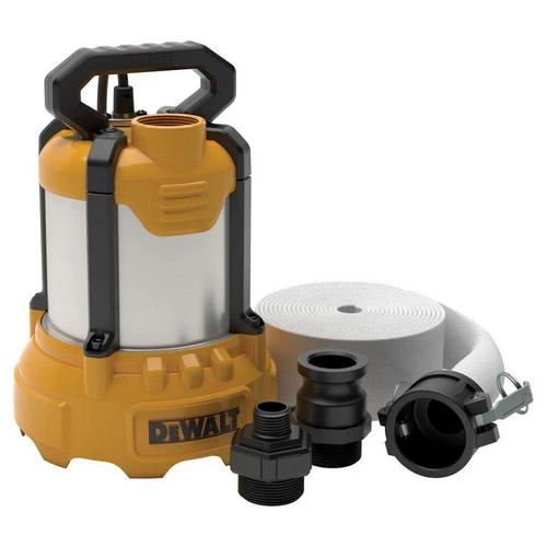 DeWALT 3/4 HP 5000 gph Submersible Sump Pump & Hose Kit - Primary Image