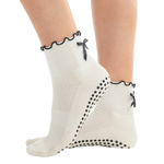 SOULS Ruffle Bow Quarter Socks - Thumbnail 1 of 4