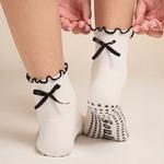SOULS Ruffle Bow Quarter Socks - Thumbnail 3 of 4