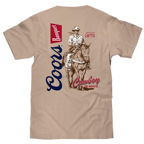 Men's Trau and Loevner Coors Banquet Cowboy T-Shirt - Primary Image