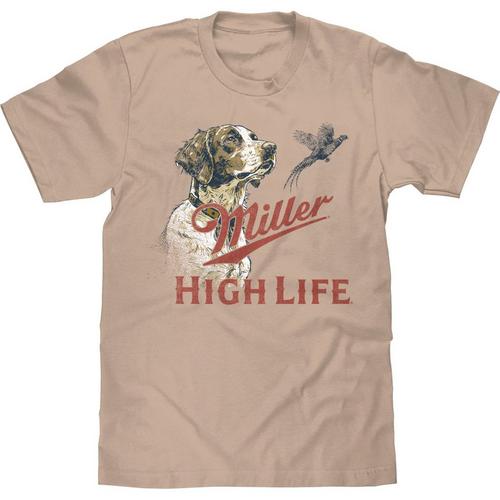 Men's Trau and Loevner Miller High Life Hunting Dog T-Shirt - Primary Image