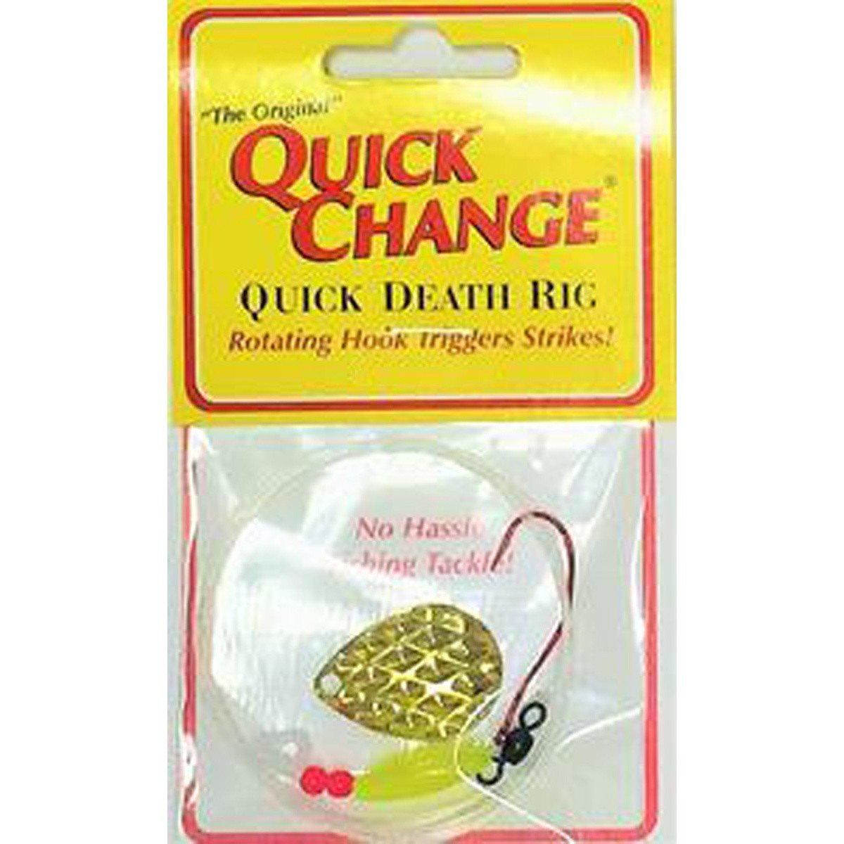 22472::Diamond Brass - Quick Change - Quick Death Spinner