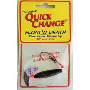 Silver Minnow - Quick Change Float'N Death Walleye Wing Rig