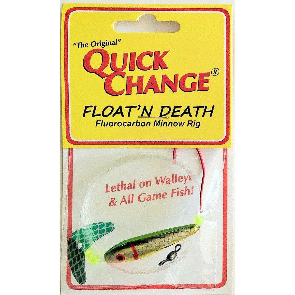 Rainbow Trout - Quick Change Float'N Death Walleye Wing Rig