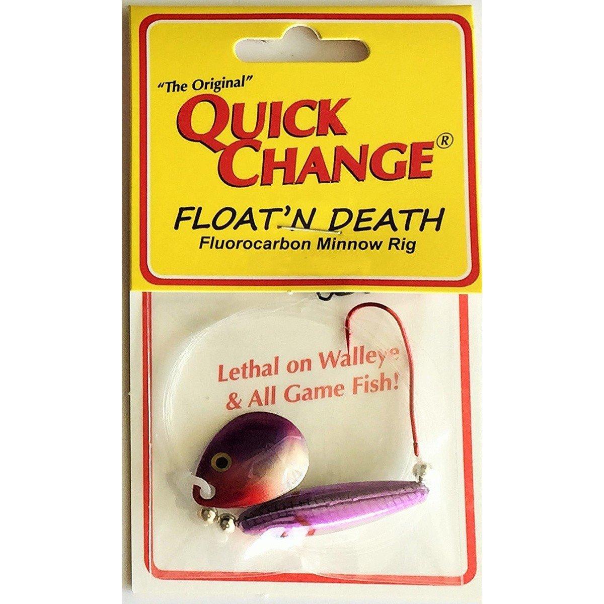 Purple Smelt - Quick Change Float'N Death Colorado Rig