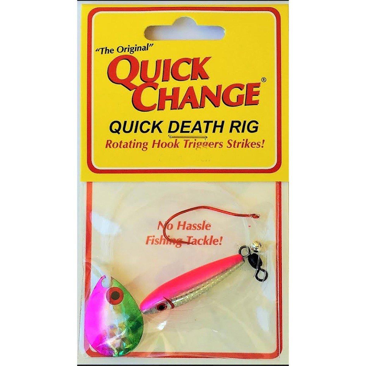 Pink Smelt - Quick Change Float'N Death Colorado Rig