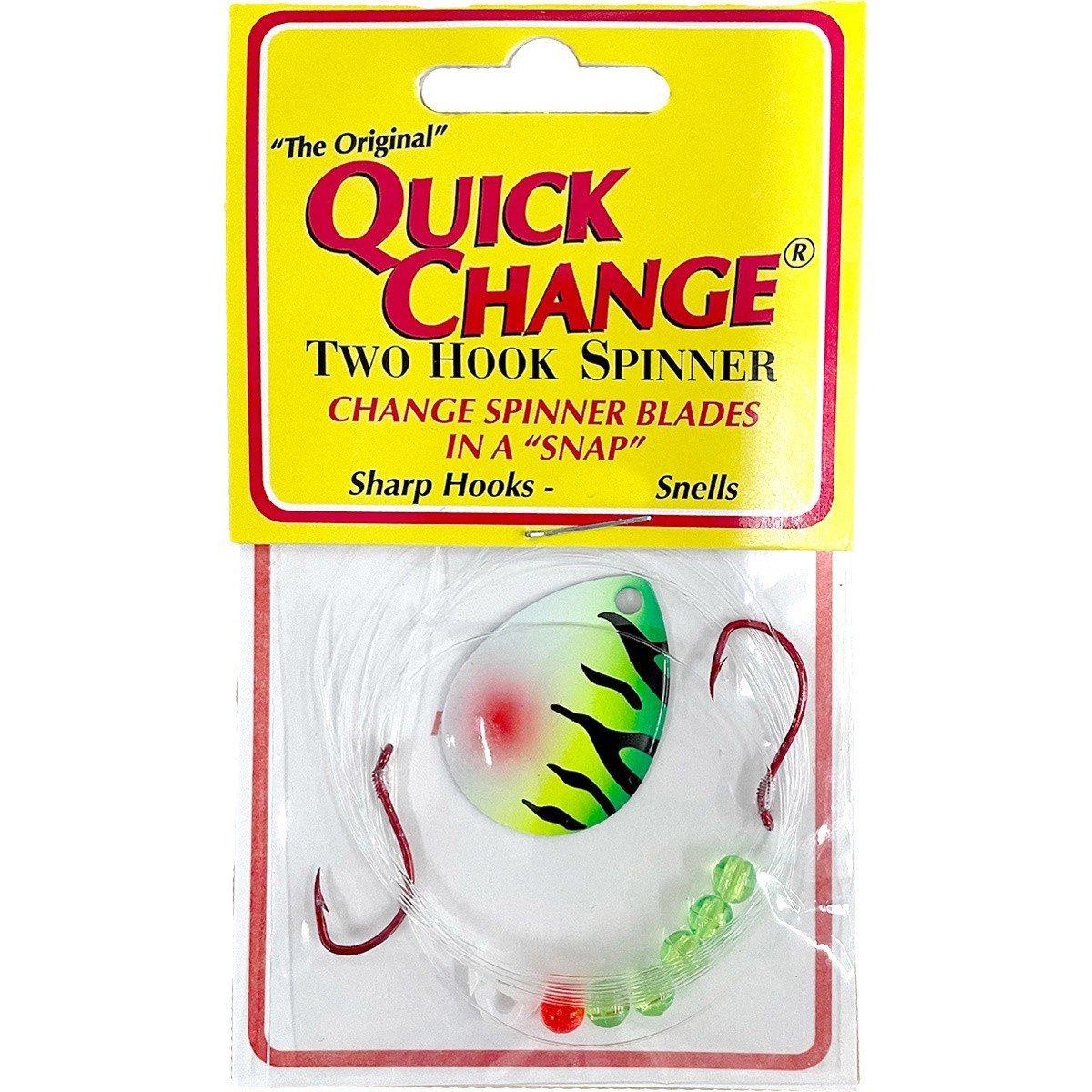 Watermelon - Quick Change Tiger Spinner Rig