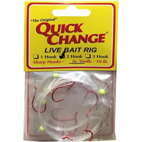 Quick Change 2 Hook Live Bait Rig - Primary Image