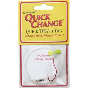 Chartreuse - Quick Change Quick Death Prop Fishing Rig