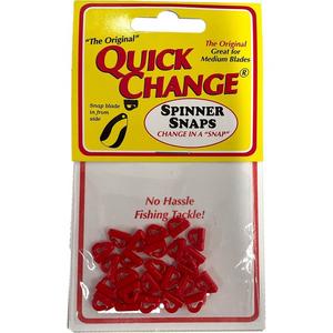Red - Quick Change Medium Spinner Snaps