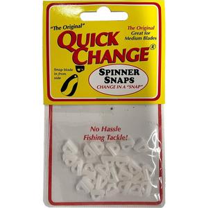 White - Quick Change Medium Spinner Snaps