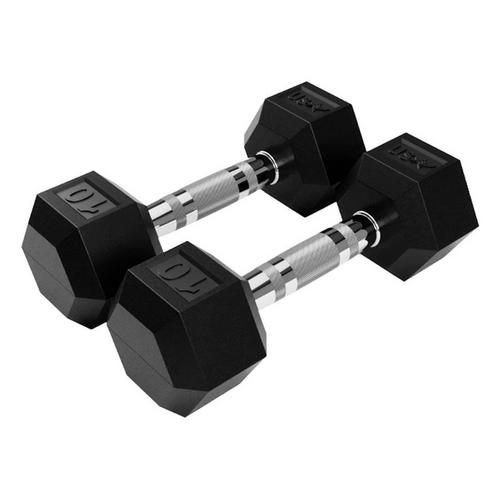 Troy HEX Rubber Dumbbell - Primary Image