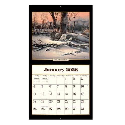 Wild Wings Terry Redlin 2026 Wall Calendar - Primary Image