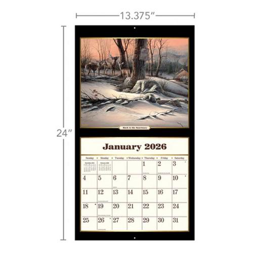 Wild Wings Terry Redlin 2026 Wall Calendar - Primary Image
