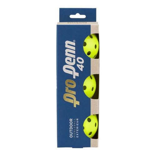Pro Penn 40 Outdoor Pickleballs - 3 Pack - Primary Image