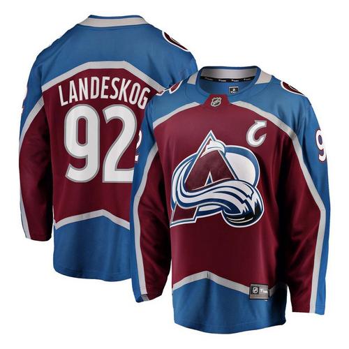 Fanatics Colorado Avalanche Gabriel Landeskog #92 Breakaway Jersey - Primary Image