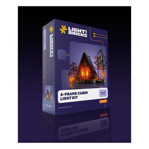 Light My Bricks 2.0 LEGO A-Frame CabinLight Kit - Primary Image