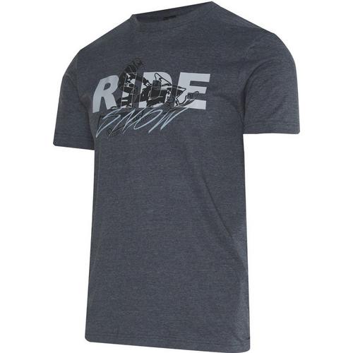 Men's Ride Brand Brand Brand Snow Snowmobiling T-Shirt - Primary Image