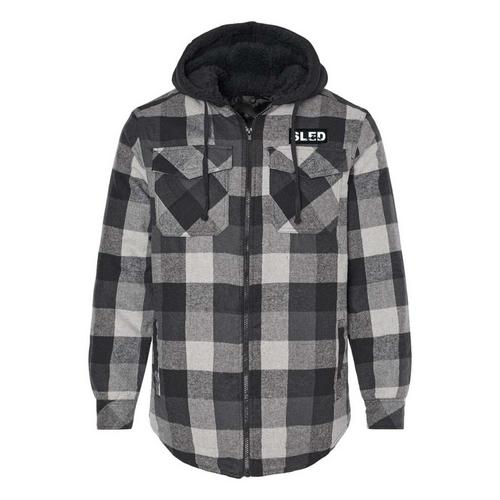 Men's Ride Brand Brand Brand Sled Mountain Flannel Hooded - Primary Image