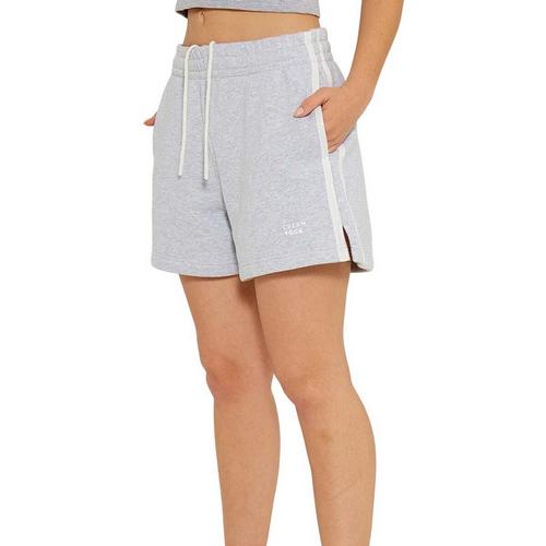 Women's Cream Yoga Dani Sweat Lounge Shorts - Primary Image