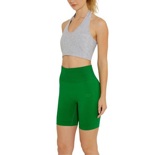 Women's Cream Yoga Gloria Seamless Biker Shorts - Primary Image