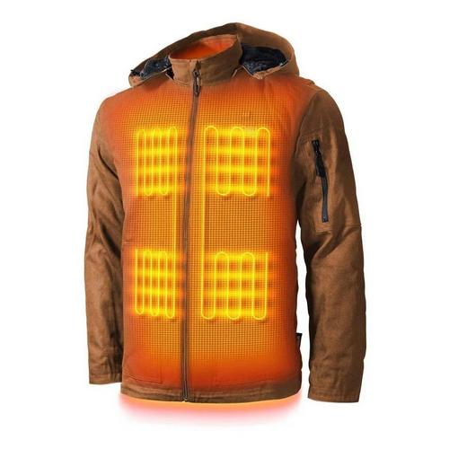 Men's GOBI Heat Grit Workwear Hooded Softshell Jacket - Primary Image