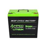 Amped Outdoors 30AH Lithium (LIFEPO4) Battery - Thumbnail 1 of 6