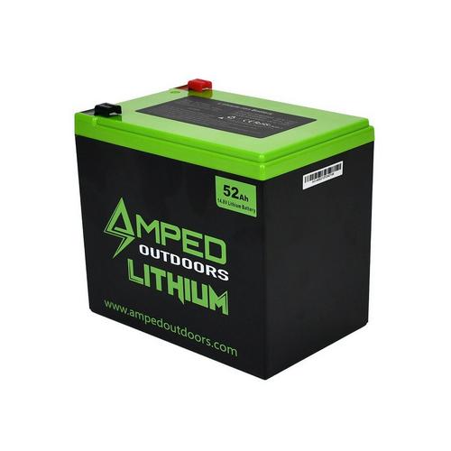 Amped Outdoors Lithium 52Ah Bluetooth Battery - Primary Image
