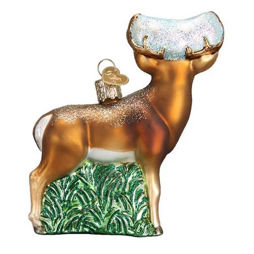 Old World Christmas Whitetail Deer Ornament - Primary Image
