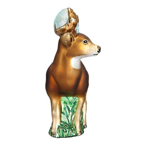 Old World Christmas Whitetail Deer Ornament - Primary Image