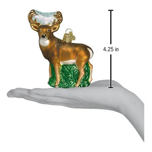 Old World Christmas Whitetail Deer Ornament - Primary Image