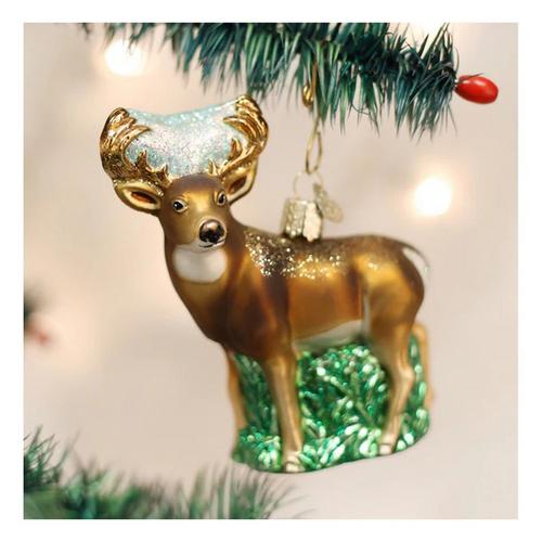 Old World Christmas Whitetail Deer Ornament - Primary Image
