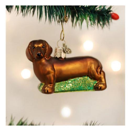 Old World Christmas Dachshund Christmas Ornament - Primary Image