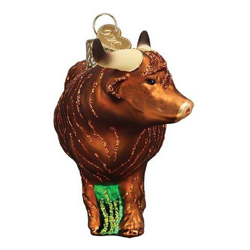 Old World Christmas Highland Cow Christmas Ornament - Primary Image