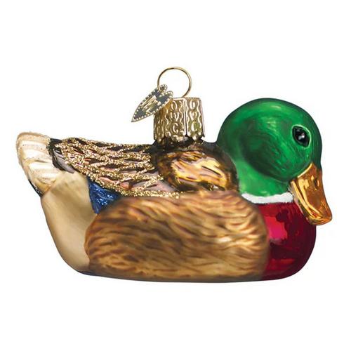 Old World Christmas Mallard Ornament - Primary Image