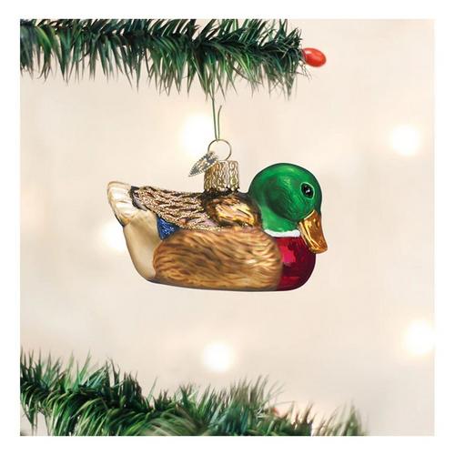 Old World Christmas Mallard Ornament - Primary Image