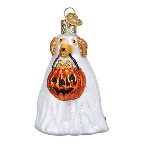 Old World Christmas Trick-or-treat Pooch Ornament - Primary Image