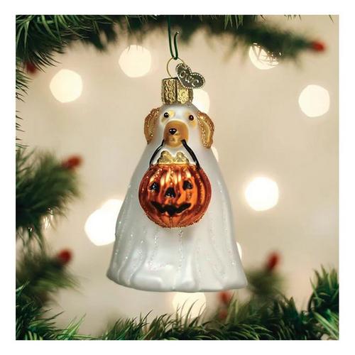 Old World Christmas Trick-or-treat Pooch Ornament - Primary Image