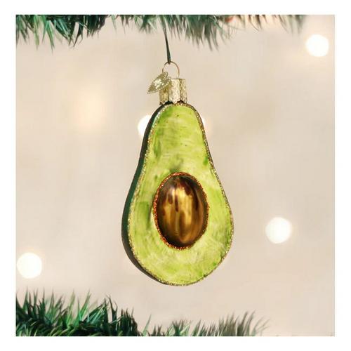Old World Christmas Avocado Ornament - Primary Image