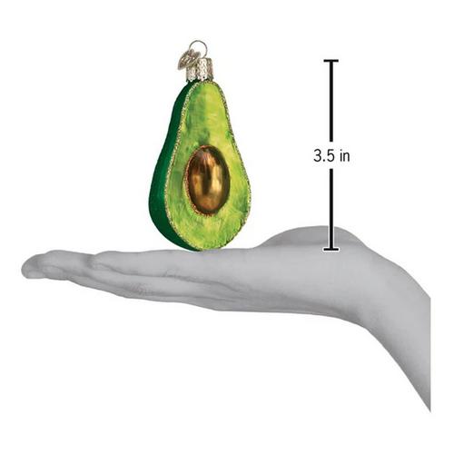 Old World Christmas Avocado Ornament - Primary Image