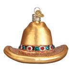 Old World Christmas Cowboy Hat Ornament - Thumbnail 1 of 5