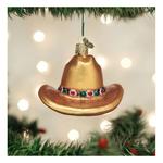 Old World Christmas Cowboy Hat Ornament - Thumbnail 5 of 5