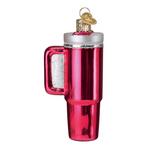 Old World Christmas Pink Kringle Cup Ornament - Thumbnail 2 of 6