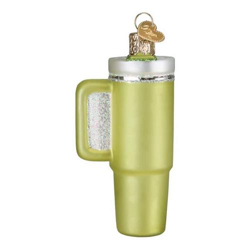 Old World Christmas Green Kringle Cup Ornament - Primary Image