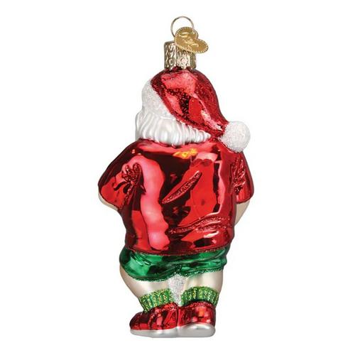 Old World Christmas Pickleball Santa Ornament - Primary Image