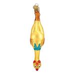 Old World Christmas Rubber Chicken Ornament - Thumbnail 1 of 4