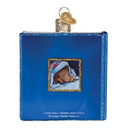 Old World Christmas Llama Llama Red Pajama Book Ornament - Primary Image