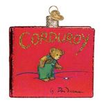 Old World Christmas Corduroy Book Ornament - Thumbnail 1 of 4
